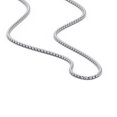 thumbnail image 3 of Men's 22" Rounded Box Chain Necklace, 3 of 4