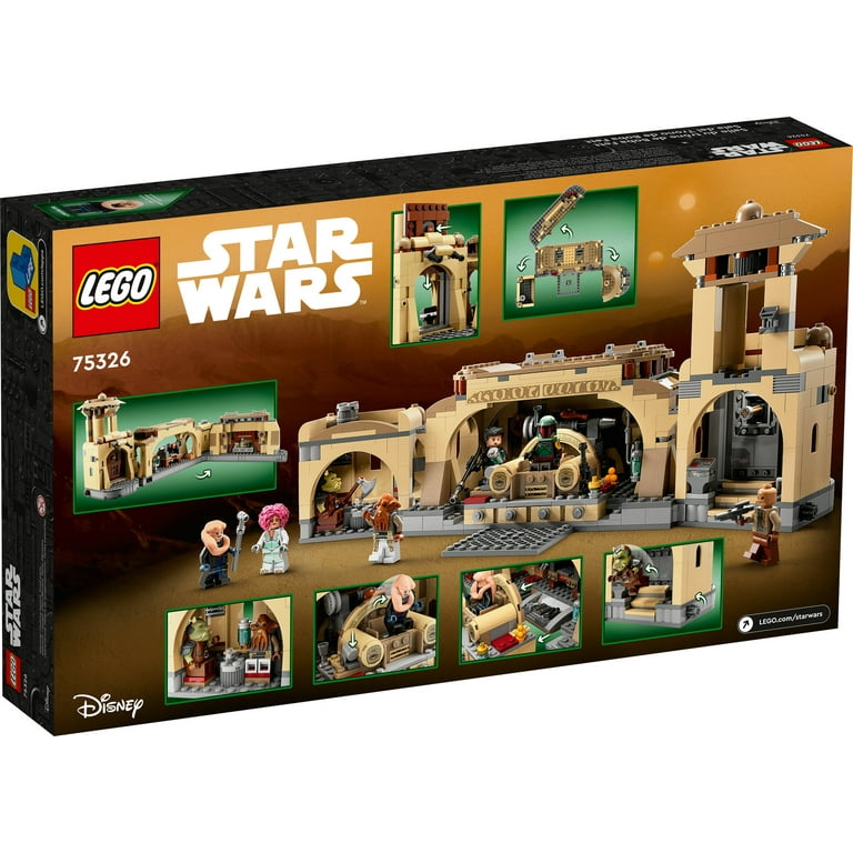 LEGO, Star Wars Building Kit, 75326, Boba Fett‚Äôs Throne Room