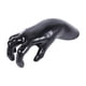 thumbnail image 1 of Realistic Black Resin Hand Sculpture Modern Home Decor, Unique Artistic Display, Handcrafted Ornament, 1 of 7
