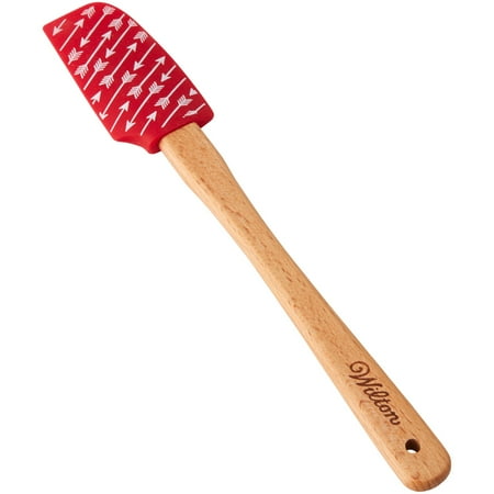 Mini Printed Silicone Spatula-Valentine Arrows
