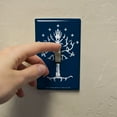 thumbnail image 3 of Lord of the Rings Tree of Gondor Plastic Wall Decor Toggle Light Switch Plate Cover, 3 of 4