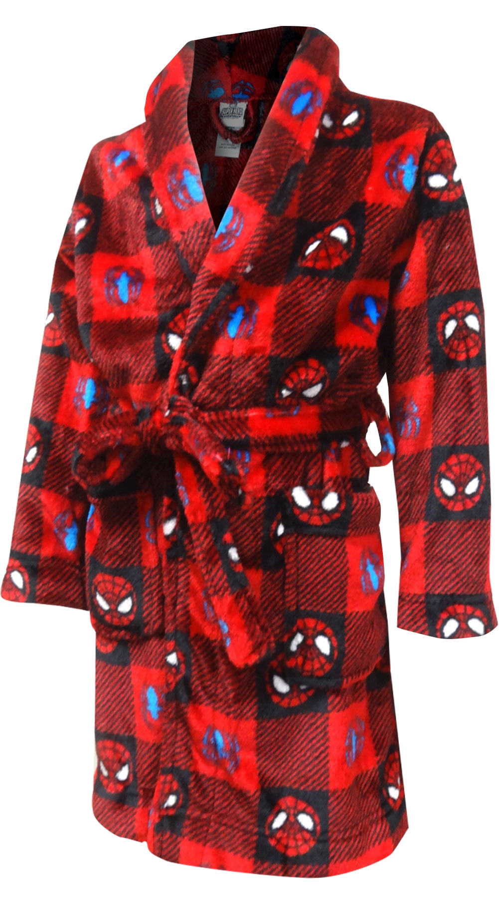 Marvel Comics Spiderman Plush Toddler Robe