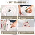 thumbnail image 5 of BZSMCE Table Lamp Creative Roses and Ladybugs Pattern Simple Pattern Night Light, 5 of 8