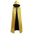 thumbnail image 6 of FNFYFH Unisex Christmas Halloween Witch Party Reversible Hooded Adult Vampires Cape Cloak, 6 of 9