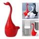 thumbnail image 4 of Escobilla de inodoro con forma de cisne con soporte, escobilla de inodoro higiénica, escobilla de limpieza, de piezaza, escobilla de limpieza para Gloria Cepillo de limpieza de baños, 4 of 9