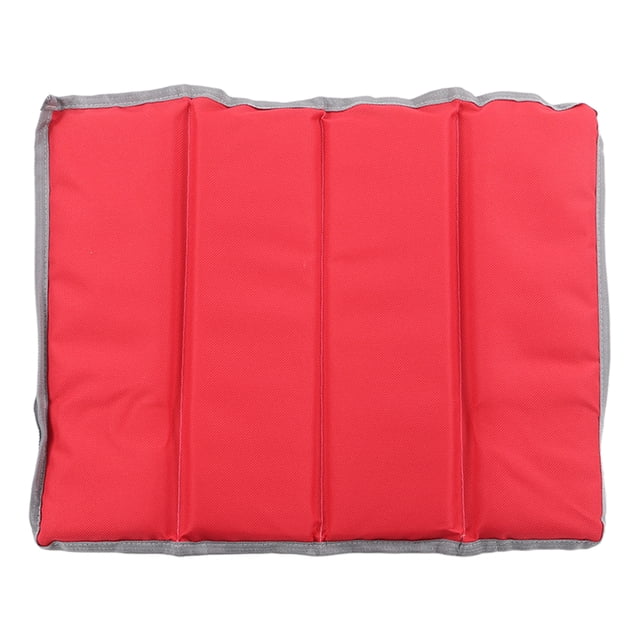 Colchoneta plegable impermeable, suave y portátil, para picnic, camping, playa, color rojo