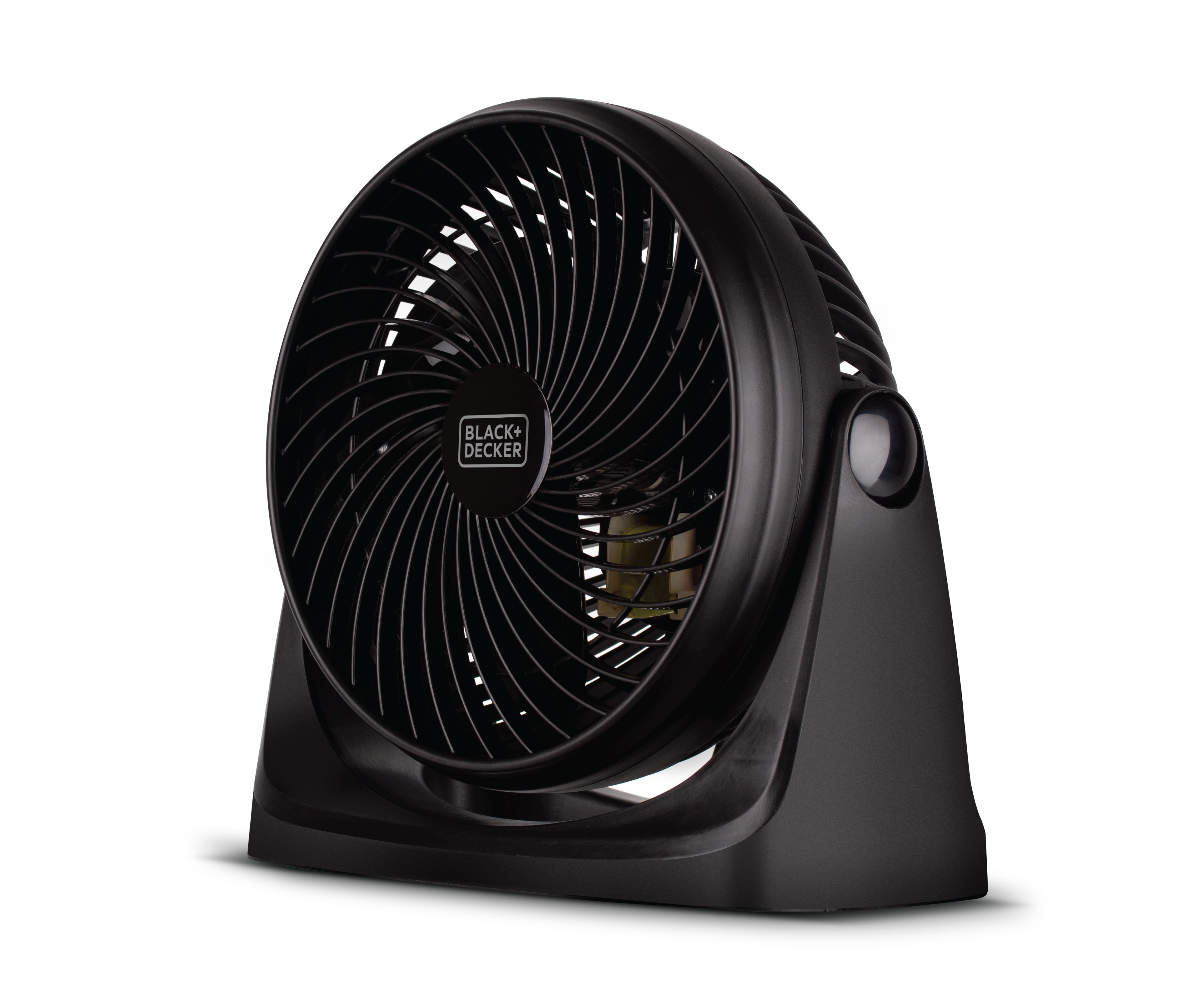 BLACK+DECKER BFTU107 Turbo Desk Fan Electric Portable 7 Inch Table
