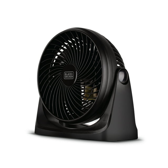 Ventilador de escritorio BLACK+DECKER BFTU107 Eléctrico Portátil 7 Pulgadas negro