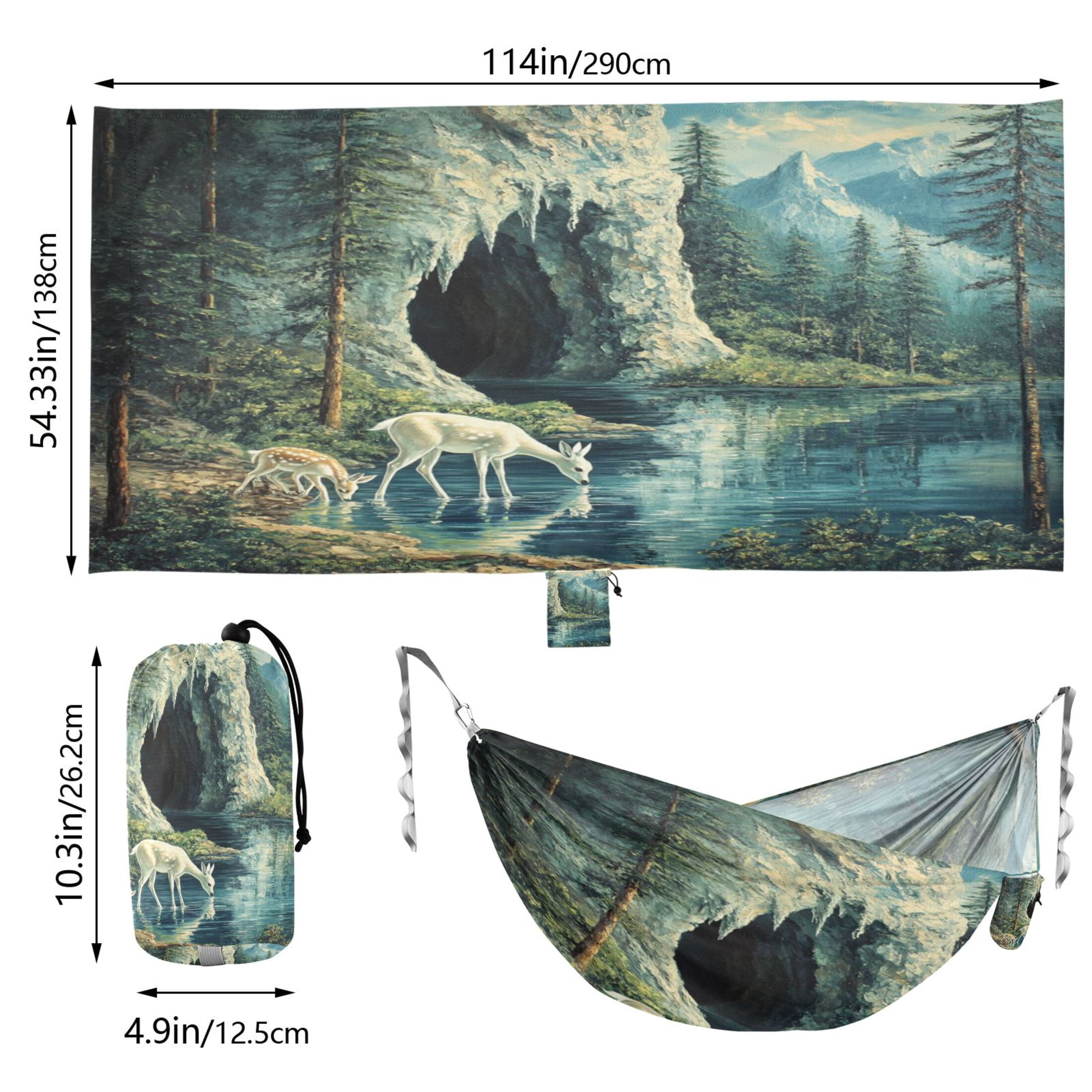 Hammock Camping Hammock Nylon Portable Hammock Travel Camping Hammock Little Deer Stream Water
