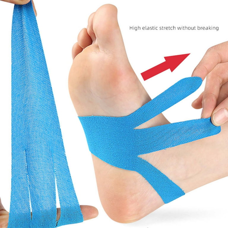 How To Kt Tape For Foot Arch Pain K Tape For Arch Support Kinesio