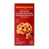 bettergoods Hot Honey Chicken and Waffle Breakfast Sandwich, 4.9 oz, 2 Count (Frozen)