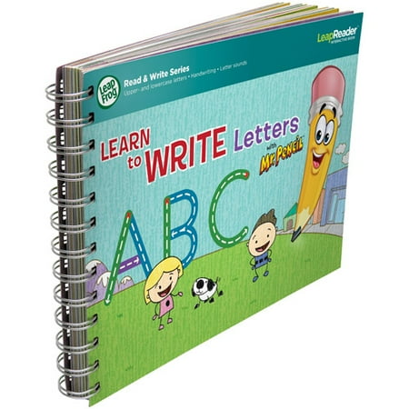 LeapFrog LeapReader Deluxe Writing Workbook: Learn to Write Letters with Mr. Pencil