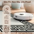 thumbnail image 6 of Design&I 4'x6' Washable Area Rug Snag-Free Skid-Resistant Medium Traditional Greek Key Meander Interlocking Border Geometric Motif for Home Office, Under Desk, 6 of 7