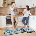 thumbnail image 2 of Vintage Rooster Kitchen Rugs and Mats Set 2 Piece Non Slip Washable Runner Rug Set of 2 for Kitchen Floor Home Sink Ladunry Office, 2 of 6