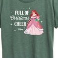 thumbnail image 3 of Disney - Full Of Christmas Cheer Ariel - Women's Short Sleeve Graphic T-Shirt, 3 of 5