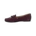thumbnail image 3 of Womens MICHAEL Michael Kors Sutton Moc Bow Moccasins, Oxblood, 3 of 5