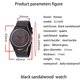 thumbnail image 2 of Reloj de madera para hombre Reloj de cuarzo analógico REDEAR Material de sándalo con corre Abanopi Mirar, 2 of 6