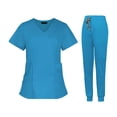 thumbnail image 3 of Nurse Work Uniforms Workwear Work Clothing Machine Wash Sturdy Multi Pockets S, 3 of 10