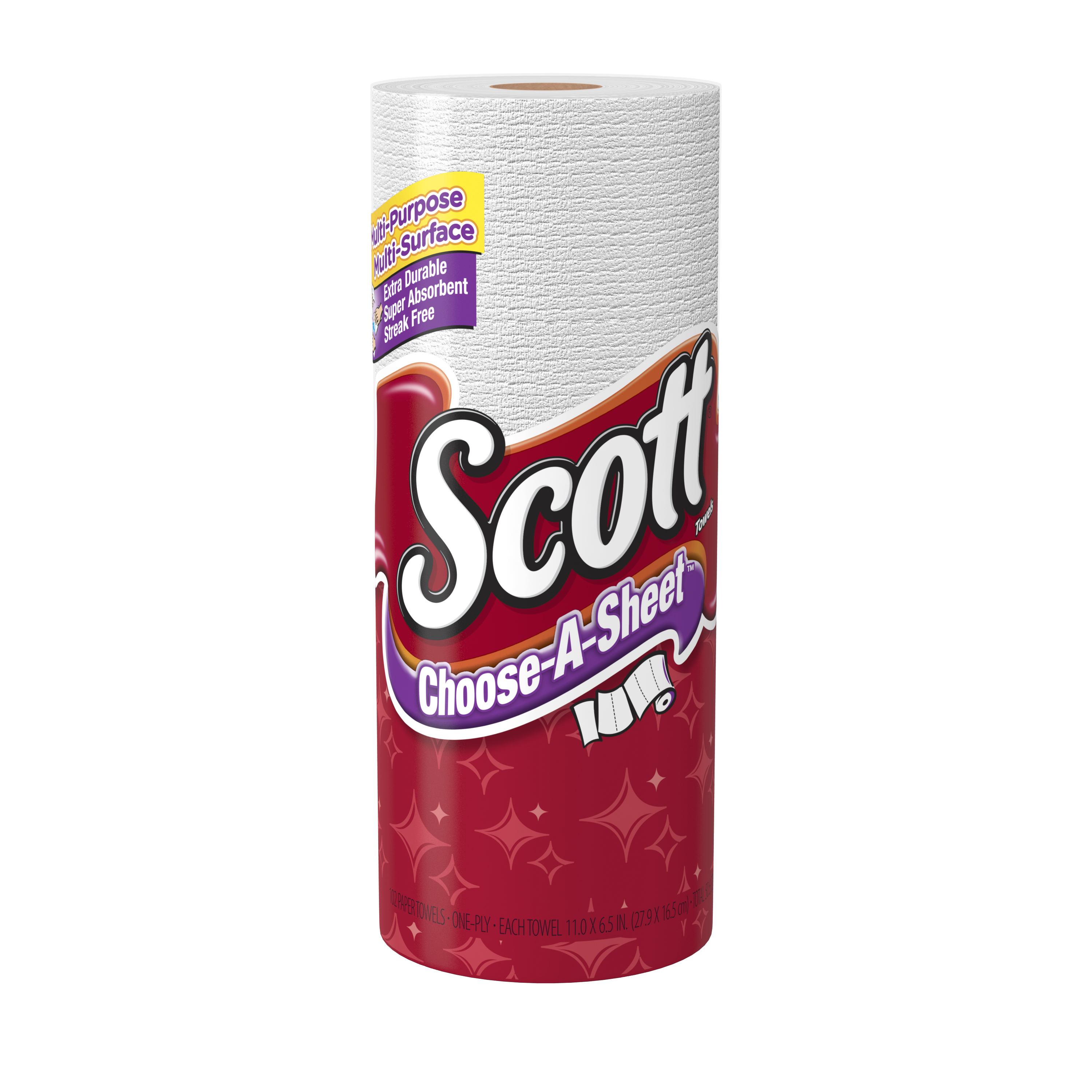 Scott Paper Towels, ChooseASheet, 1 Mega Roll