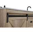 thumbnail image 6 of Elegant Kitchen and Bath Austin 72 Inch Double Bathroom Vanity In Natural Oak, 6 of 15