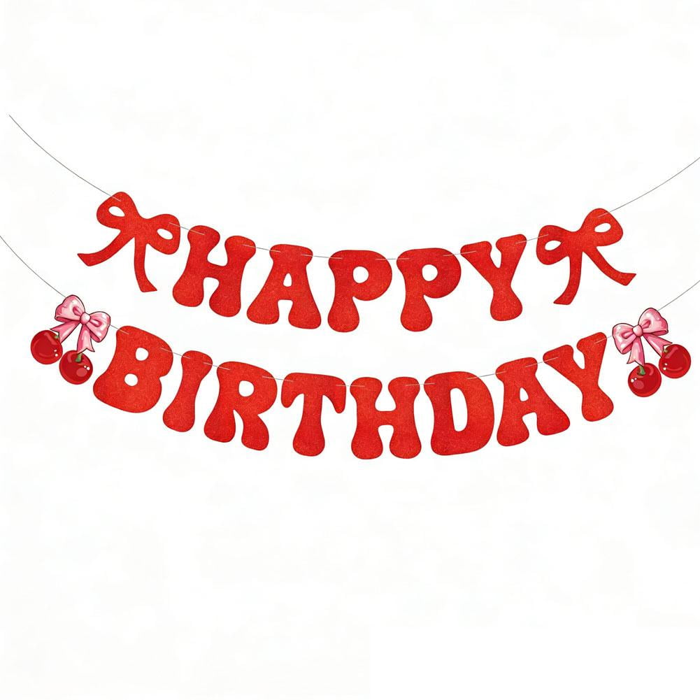 Birthday Party Decorations Banner & Swirls - Sweet One Theme Garland Kit