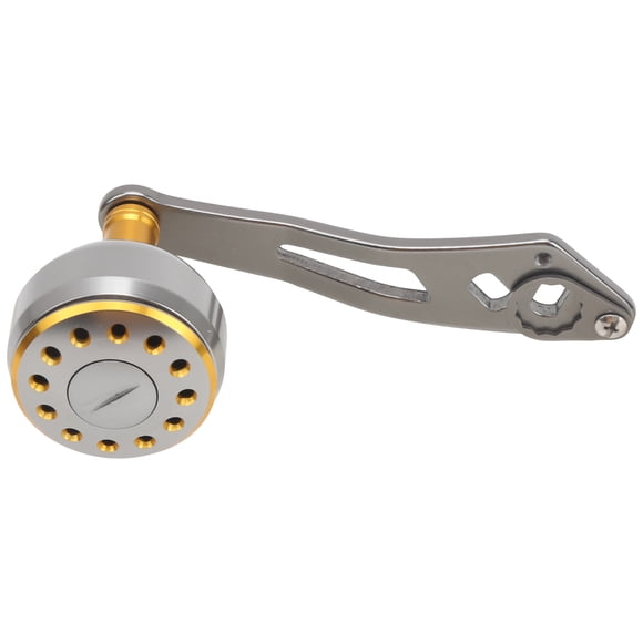 Mango de carrete de pesca, agarre de aleación de aluminio, carrete de Baitcasting, reemplazo de brazo basculante, tipo 8x5mmB, Color de pistola
