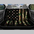 thumbnail image 6 of Qpednta Hippie Flower Auto Seat Cover Pack of 4, Automotive Interior Decor Trendy Accessories Car Front Seats and Rear Bench Cove Fashion Auto Interior for Car Sedan Auto Truck SUV, 6 of 7