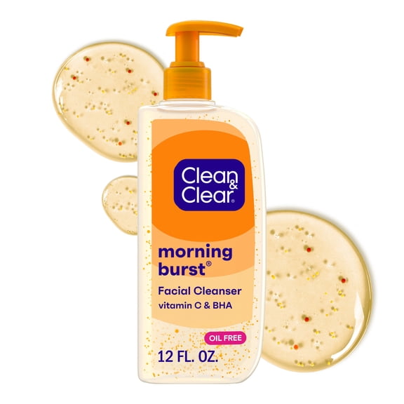 Clean & Clear Morning Burst Vitamin C Face Wash, 12 fl. oz