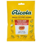 Ricola - Cough Drop Sugar Free Swiss Herb - Case of 8-19 CT