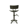 thumbnail image 6 of Carolina Classics August Adjustable Bar Stool in Gray, 6 of 9