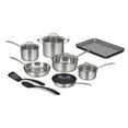 thumbnail image 3 of Batterie de cuisine 13 pièces Advantage Pro en acier inoxydable, 3 of 4