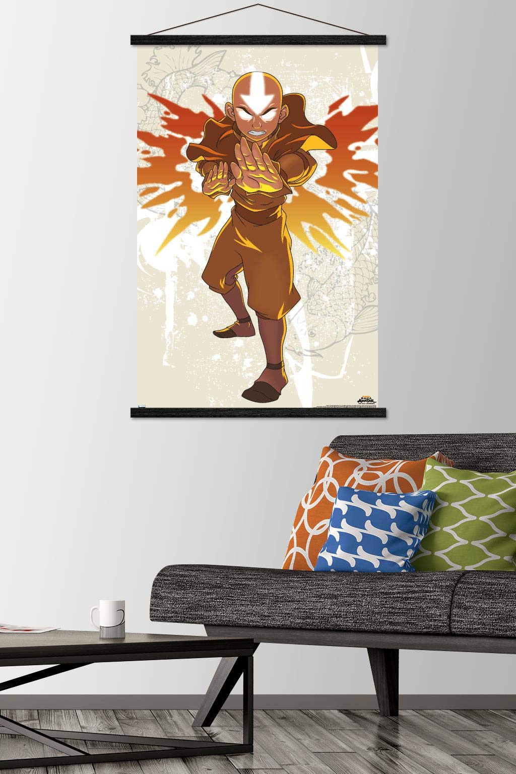 Avatar - Avatar State Wall Poster with Wooden Magnetic Frame, 22.375" x 34"