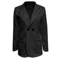 thumbnail image 5 of Wiyuqeen Loose Fit Blazer for Women Dressy Casual Suit Coats Formal Lapel Collar Cardigan Long Sleeve Work Office Jackets Oversized Business Clothes, 5 of 6