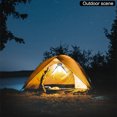 thumbnail image 2 of maskred Solar Lamp Plastic Multifunctional 60LEDs Emergency Foldable Lantern 5 Lighting Modes Waterproof Light Camping Hiking, 2 of 6