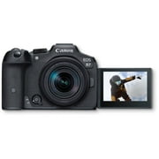Canon EOS R7 Mirrorless Camera from Authorized USA Dealer with RF-S 18-150mm F3.5-6.3 IS STM Lens 5137C009 Bundle with Deco Gear Bag, 2 x Battery, 2 x 64GB Memory Cards, Accessories Kit