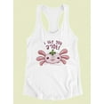 thumbnail image 3 of I Like You A'lotl Racerback Tank Women -Smartprints Designs, Female x-Large, 3 of 4