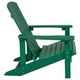 thumbnail image 4 of Flash Furniture Charlestown All-Weather Poly Resin Wood Adirondack Chair in Green, 4 of 5