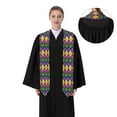 thumbnail image 4 of Fotbe Mardi Gras4 Printed Class of 2024 Graduation Stole, 4 of 7