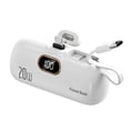 thumbnail image 3 of Eolstice Portable Power Bank, Capsule Mini Size, Digital Display, Built in Cable, Large Capacity, Compact Mobile Charger, for iPhone, Android, Travel, 3 of 9
