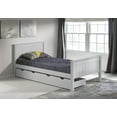 thumbnail image 3 of Harmony Twin Bed with Storage Drawers, Dove Gray, 3 of 3