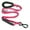 Pink, variant on KONDYS Pet Products Large Dog Leash Short Long High Strength Elastic Explosion Proof Impact Dog Leash Cute Healthy Practical Pet Accessories