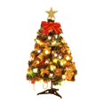 thumbnail image 2 of Árbol De Navidad De Sobremesa De 60Cm, Decoración De Árbol De Navidad Brillante, Decoración De Navidad Para Mesa De Comedor De Escritorio seitruly HA037682-00, 2 of 6
