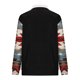 thumbnail image 4 of Sudadera sin capucha para hombre, informal, a la moda, con cuello alto, estampado étnico, cremallera, jersey de manga larga, blusa de poliéster para hombre, 4 of 5