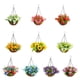 thumbnail image 3 of Bearachild Flores artificiales realistas, decoración de jardín imprescindible, cestas colgantes de larga duración, flores artificiales tipo 5 Type2 NO2, 3 of 6