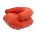 thumbnail image 2 of simhoa Inflatable Lounge Chair Adults Inflatable Lounger for Travel Garden Backyard Red, 2 of 8