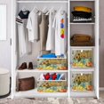 thumbnail image 6 of Foldable Fabric Storage Bin Home Cubes Clothing Organizer Bins Large Collapsible Box Basket for Home Organizer Vase and Fruit Pattern, 6 of 7
