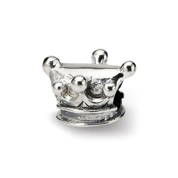 Perles de Réflexion QRS1019 Perles de Chapeau de Bouffon en Argent Sterling pour Enfants