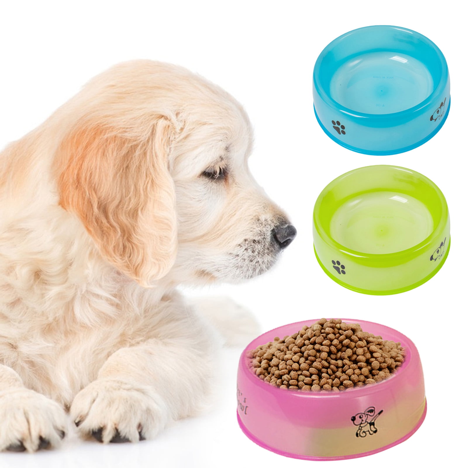 Party Dog Disposable Red Cup Style Pet Food Bowls for Cats and Dogs - –