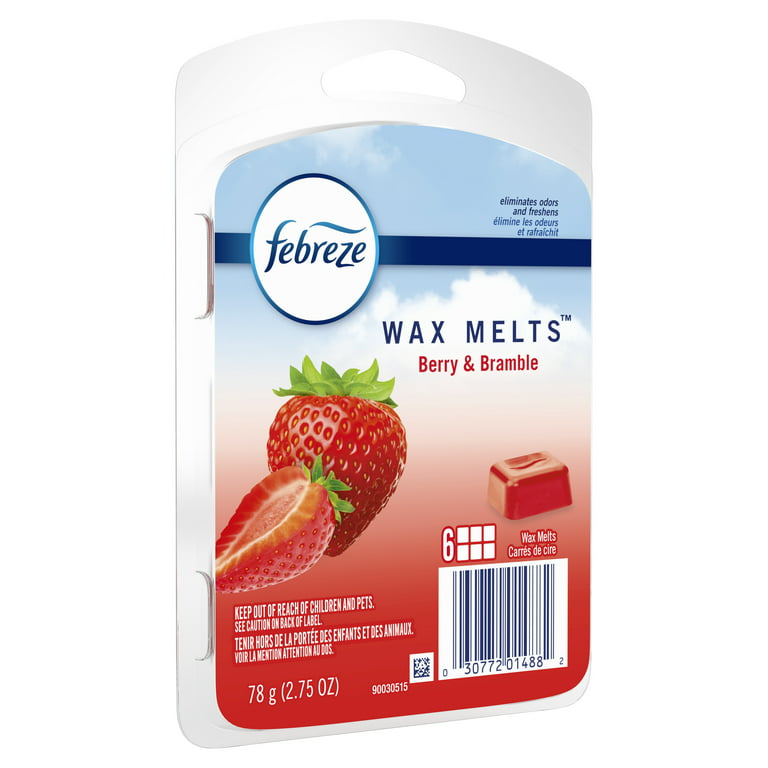 Febreze Odor-Eliminating Scented Wax Melts Watermelon Scent, 2.75 oz. Wax Melts (6 Cubes)