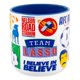 thumbnail image 1 of Taza de café Silver Buffalo Ted Lasso Icons, 380 ml, cerámica, 1 of 8